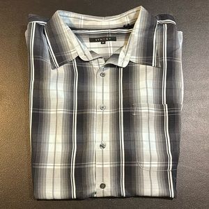 Synrgy Big & Tall button down short sleeve shirt size 3XL